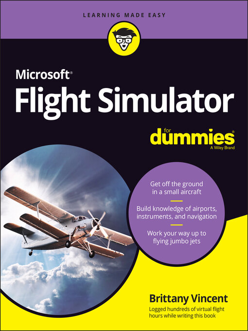 Title details for Microsoft Flight Simulator For Dummies by Brittany Vincent - Wait list